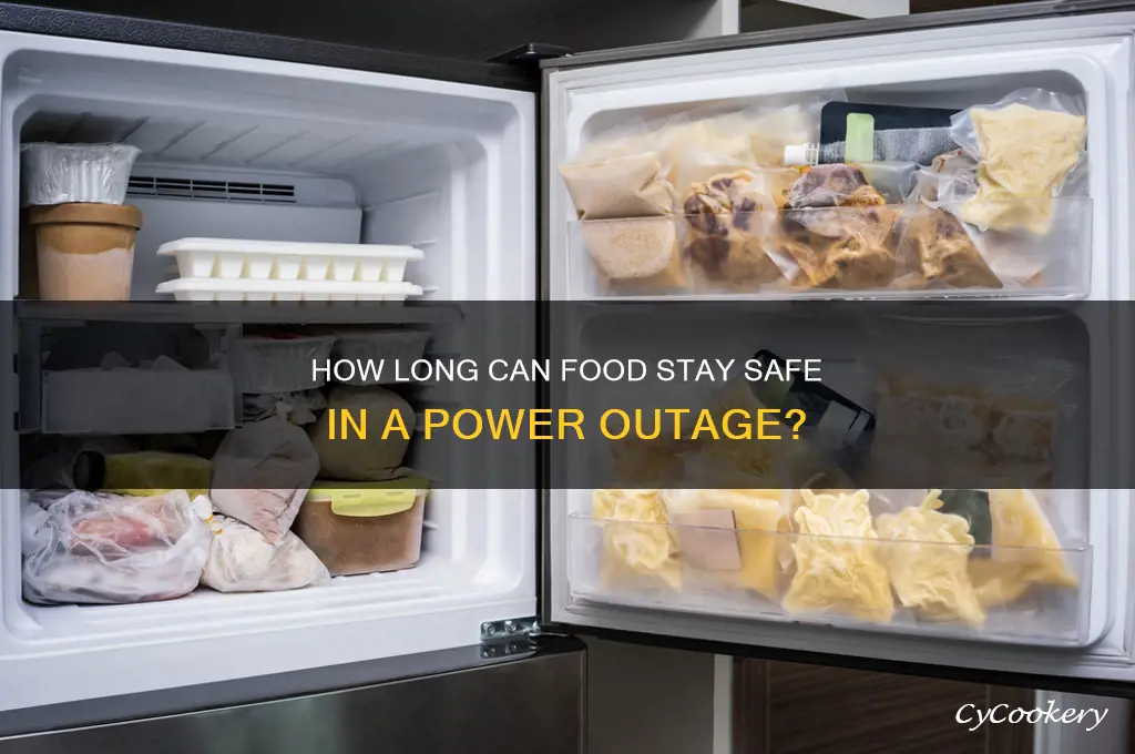 how long can power be off refrigerator