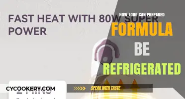 Refrigerating Prepared Formula: Safe Storage Duration for Your Baby's Health