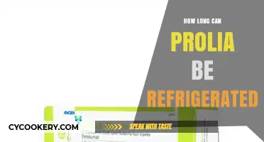 Prolia Refrigeration Guidelines: How Long Can It Be Stored Cold?