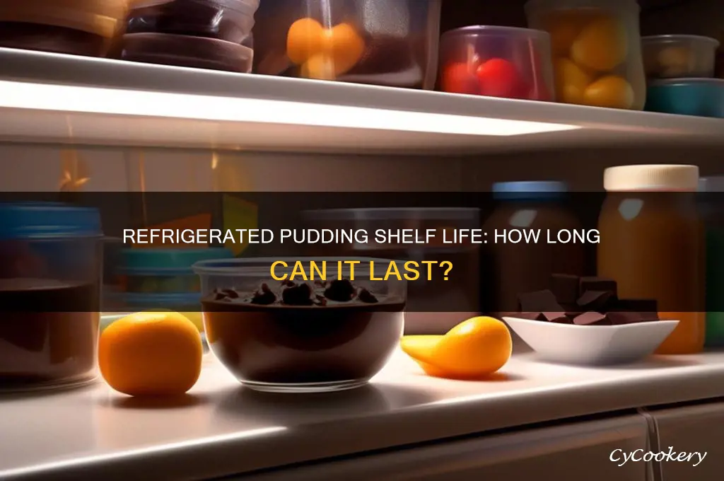 how long can pudding be refrigerated