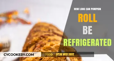 Refrigerating Pumpkin Roll: Optimal Storage Time and Freshness Tips