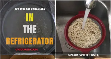 Quinoa Soaking Guide: Optimal Refrigerator Storage Time Explained