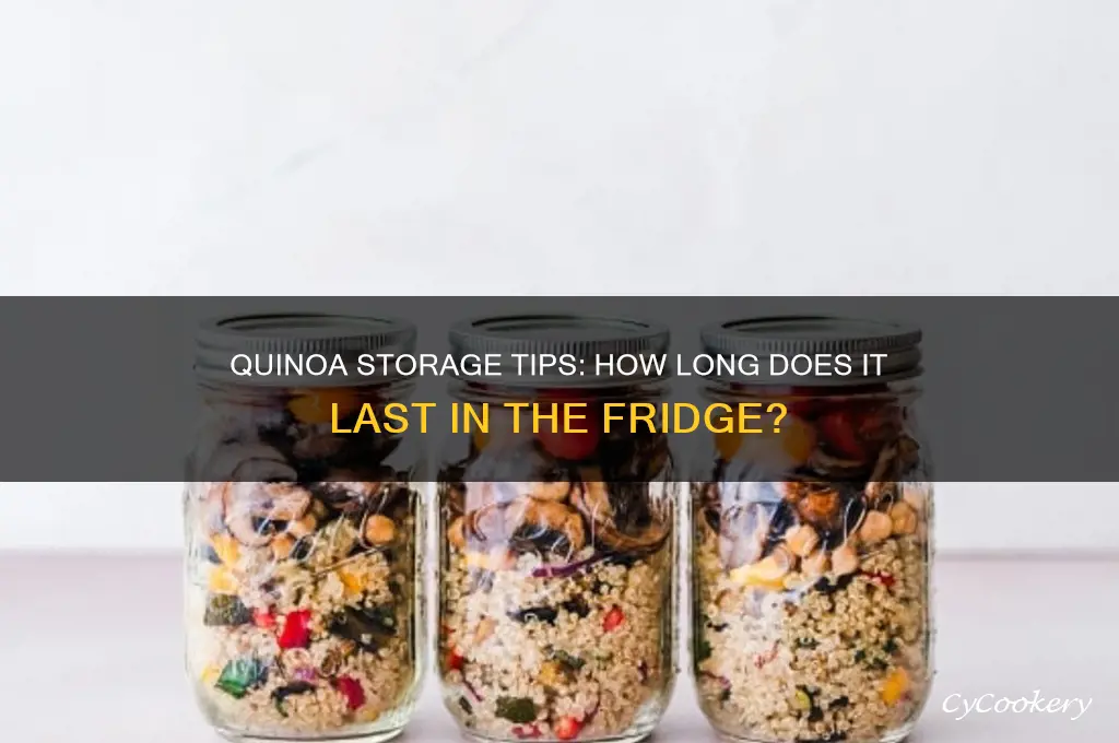 how long can quinoa stay in the refrigerator