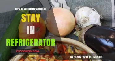 Ratatouille Refrigerator Storage: How Long Does It Stay Fresh?
