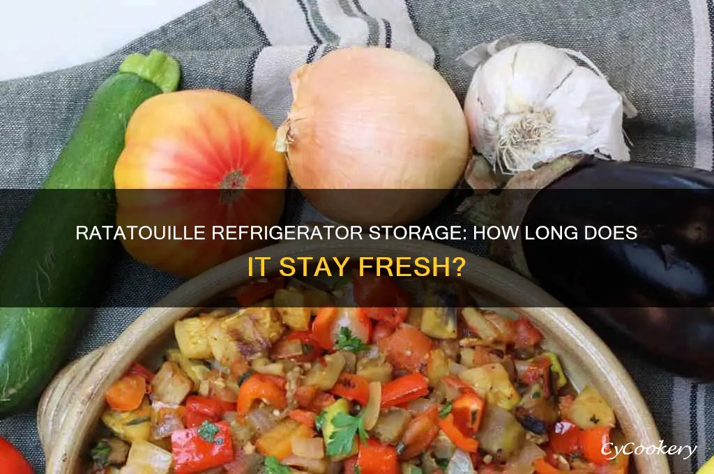 how long can ratatouille stay in refrigerator