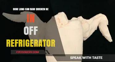 How Long Can Raw Chicken Stay Outside the Fridge?