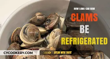 Refrigerating Raw Clams: Safe Storage Time and Tips