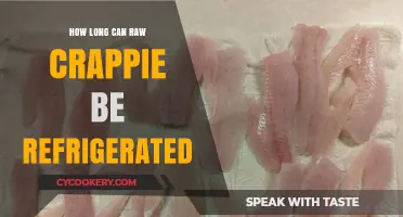 Refrigerating Raw Crappie: Safe Storage Time and Tips