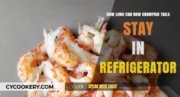Storing Raw Crawfish Tails: Refrigerator Shelf Life Explained