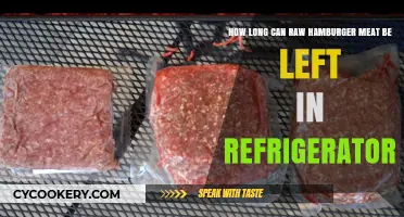 Safe Storage: How Long Can Raw Hamburger Meat Last in Fridge?