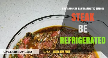 Refrigerating Raw Marinated Sirloin Steak: Safe Storage Time Guide