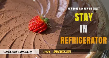 Refrigerating Raw Pie Crust: Optimal Storage Time and Tips