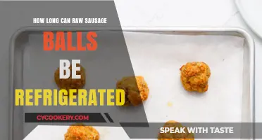 Refrigerating Raw Sausage Balls: Safe Storage Time and Tips