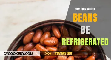 Refrigerating Red Beans: Safe Storage Duration and Freshness Tips