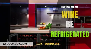 Refrigerating Red Wine: Optimal Storage Duration for Preserving Flavor
