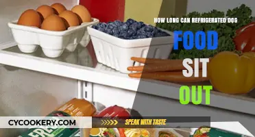 Refrigerated Dog Food Safety: How Long Can It Sit Out?