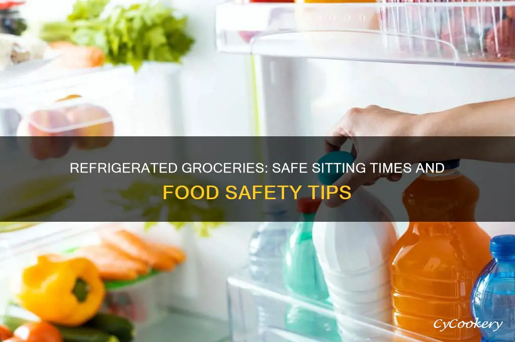 how long can refrigerated groceries sit out