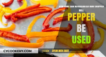 Refrigerated Raw Chopped Bell Pepper: Safe Storage Duration Explained