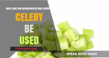 Refrigerated Raw Chopped Celery: Safe Storage and Usage Timeline