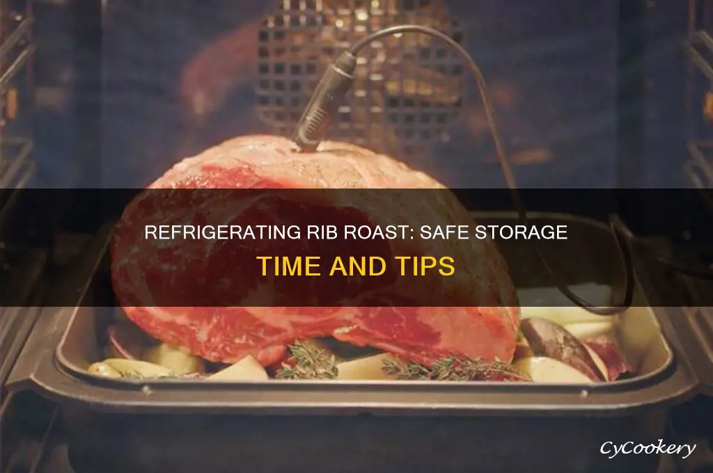 how long can rib roast be refrigerated