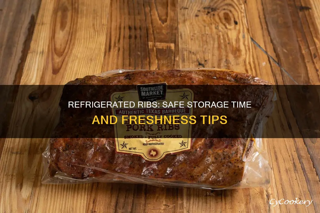 how long can ribs stay in refrigerator