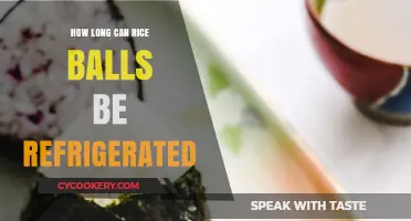 Refrigerating Rice Balls: Optimal Storage Time and Freshness Tips