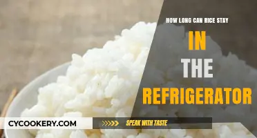 Refrigerated Rice Lifespan: How Long Can It Stay Fresh?