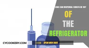 Risperdal Consta Storage: How Long Can It Stay Unrefrigerated?