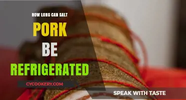 Refrigerating Salt Pork: Safe Storage Duration and Tips