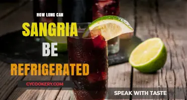 Refrigerated Sangria Shelf Life: How Long Does It Last?