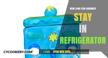 Sardines in the Fridge: Optimal Storage Time and Tips