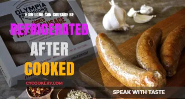 Refrigerating Cooked Sausage: Optimal Storage Time and Safety Tips