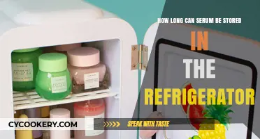 Optimal Serum Storage: Refrigerator Shelf Life Explained