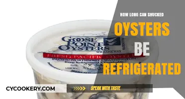 Refrigerating Shucked Oysters: Optimal Storage Time and Freshness Tips