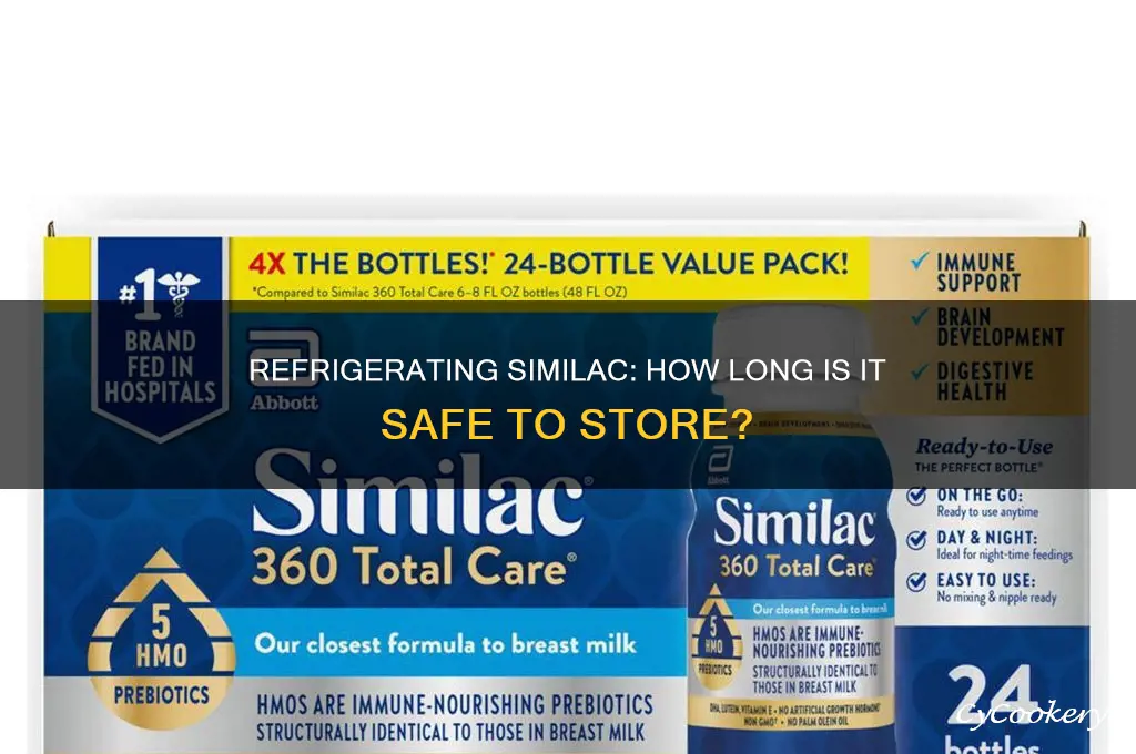 how long can similac be refrigerated