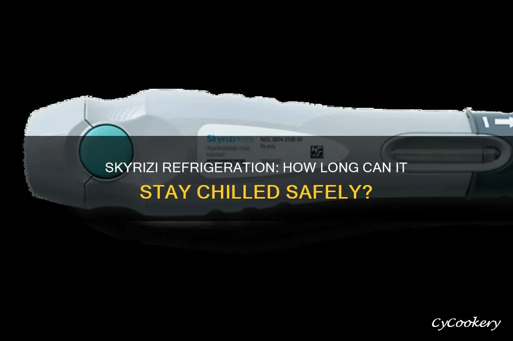 how long can skyrizi be refrigerated