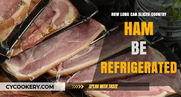 Refrigerating Sliced Country Ham: Optimal Storage Time and Tips