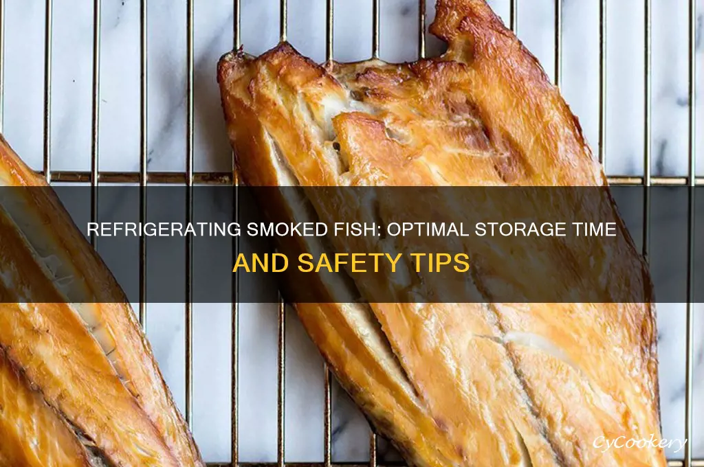 how long can smoked fish be refrigerated