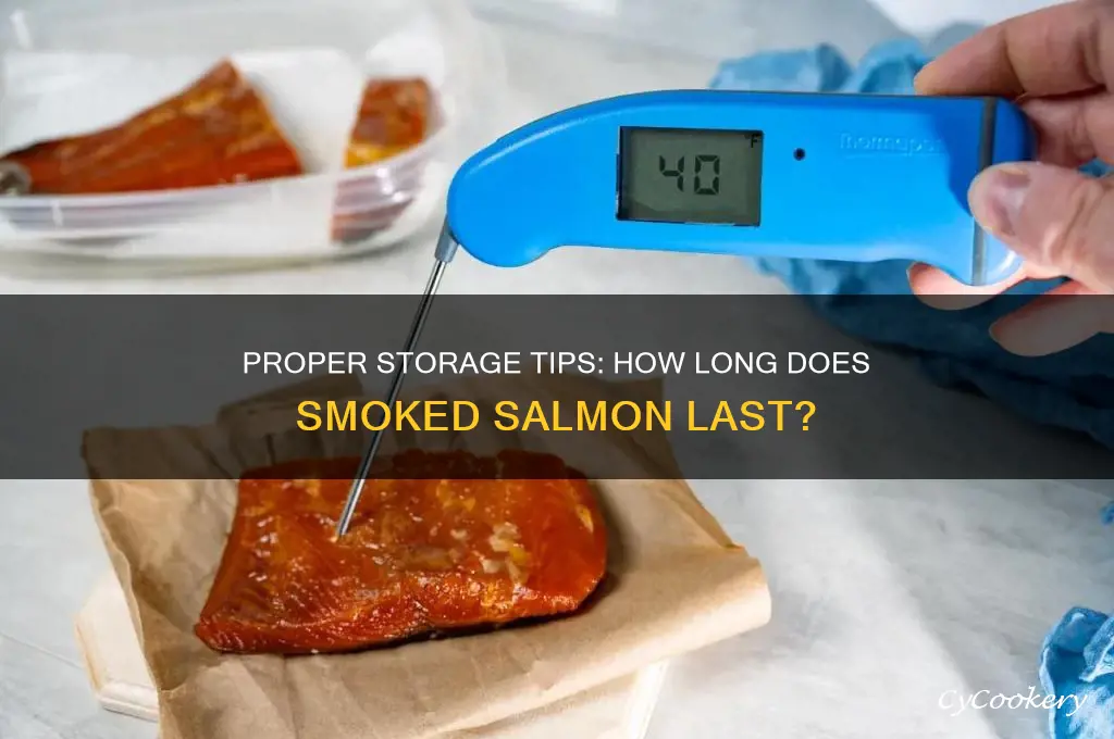 how long can smoked salmon be kept in the refrigerator