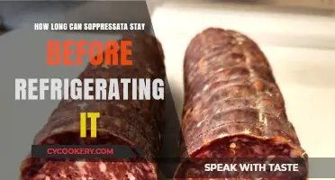 Soppressata Shelf Life: How Long Can It Stay Unrefrigerated?