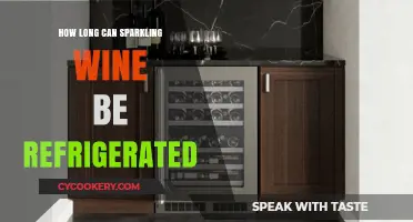 Refrigerating Sparkling Wine: Optimal Storage Duration for Peak Flavor