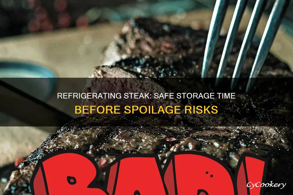 how long can steak be refrigerated for before spoiling