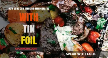 Refrigerating Steak in Tin Foil: Optimal Storage Time and Tips