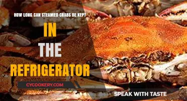 Refrigerated Steamed Crabs: Safe Storage Duration and Freshness Tips