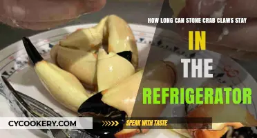 Stone Crab Claws: Refrigerator Storage Time and Freshness Tips
