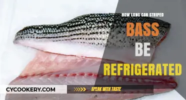 Striped Bass Storage: How Long Can It Stay Fresh in the Fridge?