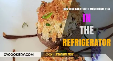 Refrigerated Stuffed Mushrooms: Optimal Storage Time and Freshness Tips