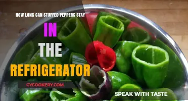 Stuffed Peppers Refrigerator Shelf Life: Safe Storage Tips & Guidelines