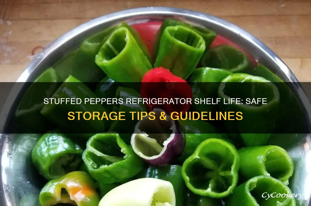 how long can stuffed peppers stay in the refrigerator