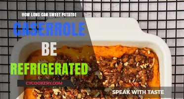 Refrigerating Sweet Potato Casserole: Optimal Storage Time and Tips